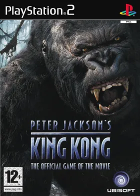 Peter Jackson's King Kong - The Official Game of the Movie box cover front